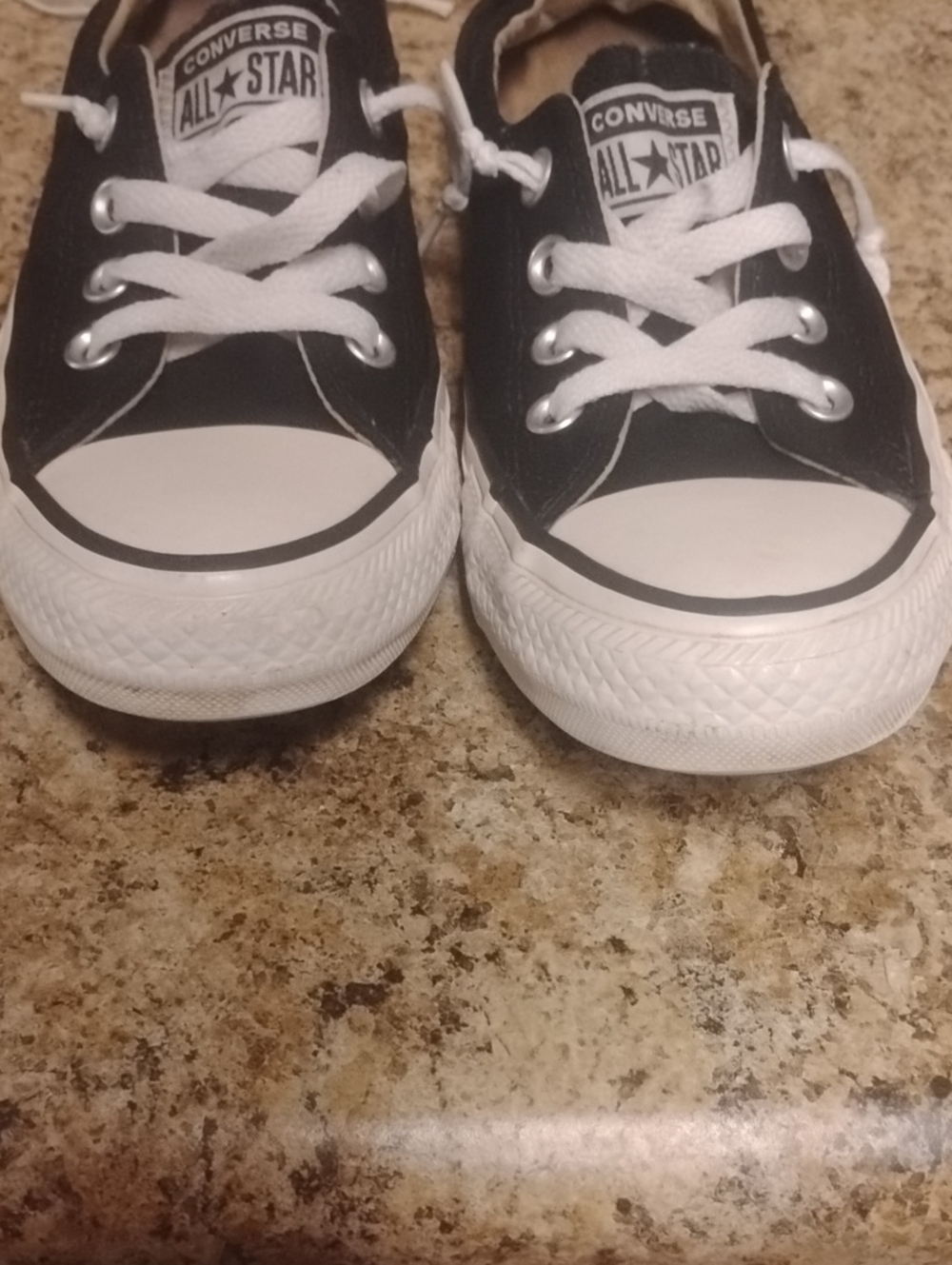 Converse Women's Low Top Sneakers - Black & White